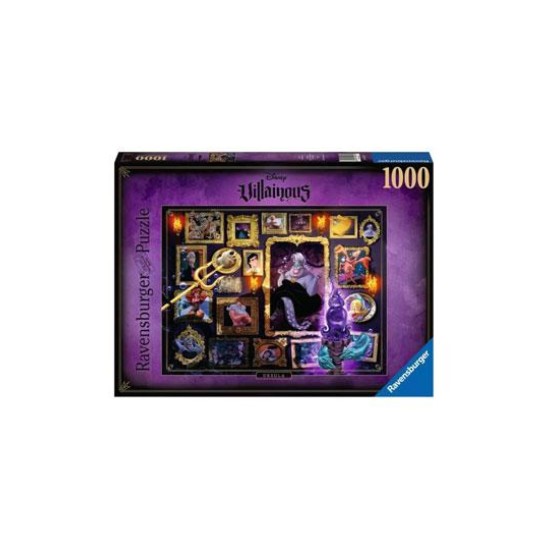 Ravensburger Disney Villainous Jigsaw Puzzle Ursula 1000 pieces