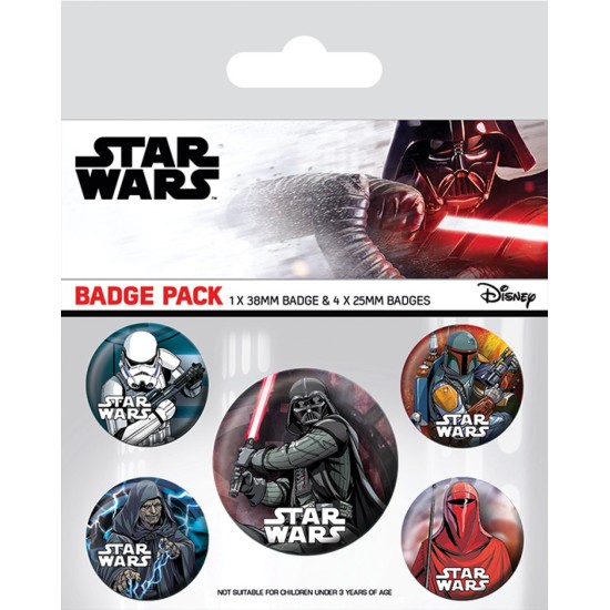 Star Wars Classics Badge Pack