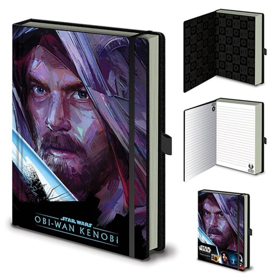 Star Wars Obi Wan Kenobi Light Vs Dark A5 Premium Notebook