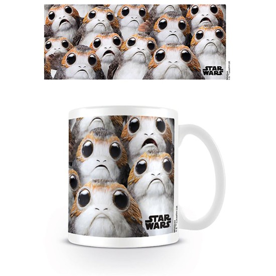 Star Wars The Last Jedi Many Porgs Mug