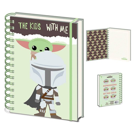 Star Wars The Mandalorian A5 Wiro Notebook