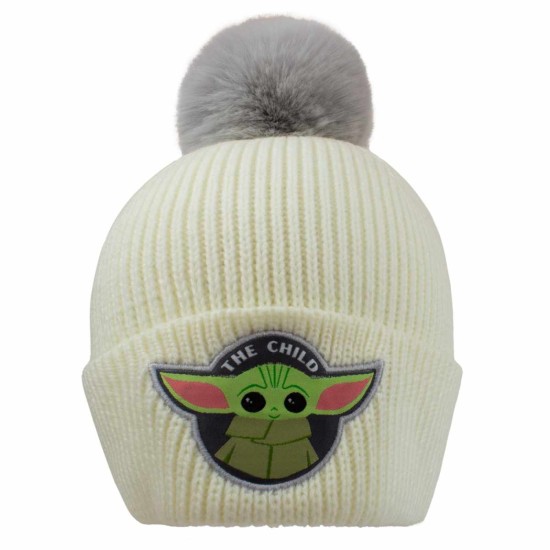 Star Wars The Mandalorian Child Badge Beanie