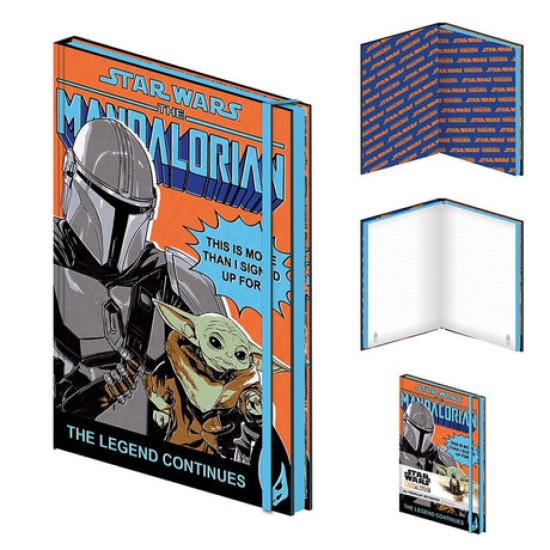 Star Wars The Mandalorian More Than I Signed Up For A5 Premium Notebook