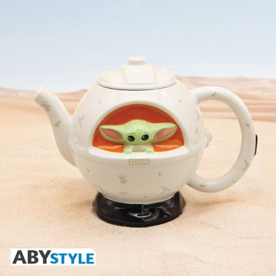 Star Wars The Mandalorian Teapot Grogu Spaceship