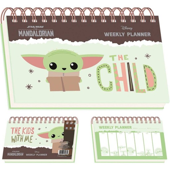 Star Wars The Mandalorian Weekly Planner