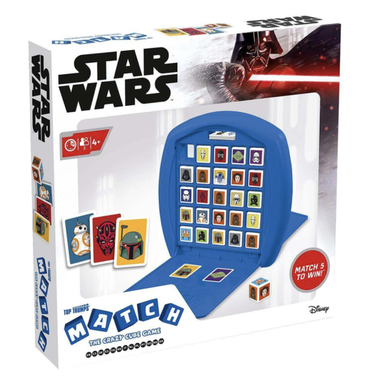 Star Wars Top Trumps Match The Crazy Cube Game