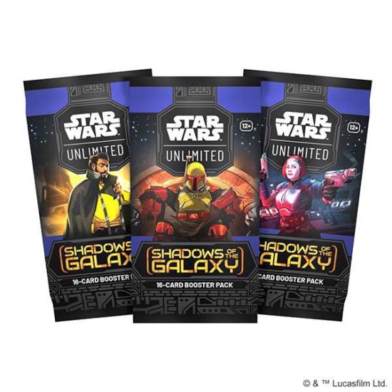 Star Wars Unlimited Shadows Of The Galaxy Booster Pack