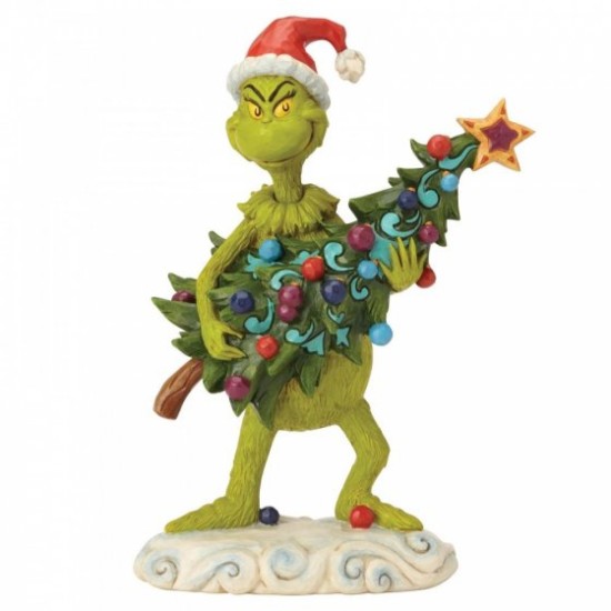 The Grinch by Jim Shore Grinch Stealing Tree Figurine