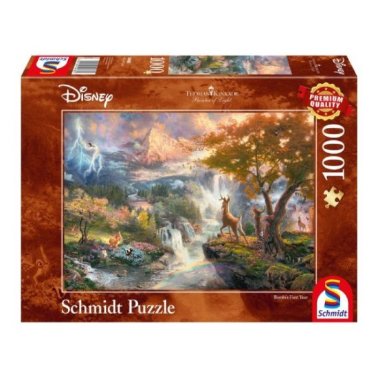 Thomas Kinkade Disney Bambi Puzzle 1000 pcs