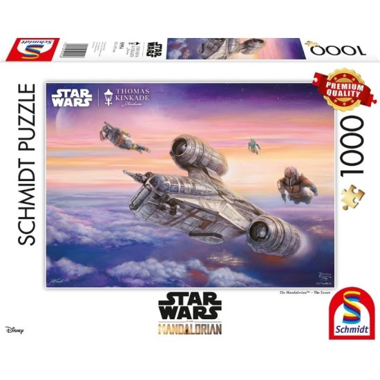 Thomas Kinkade Disney Star Wars The Escort 1000 pcs