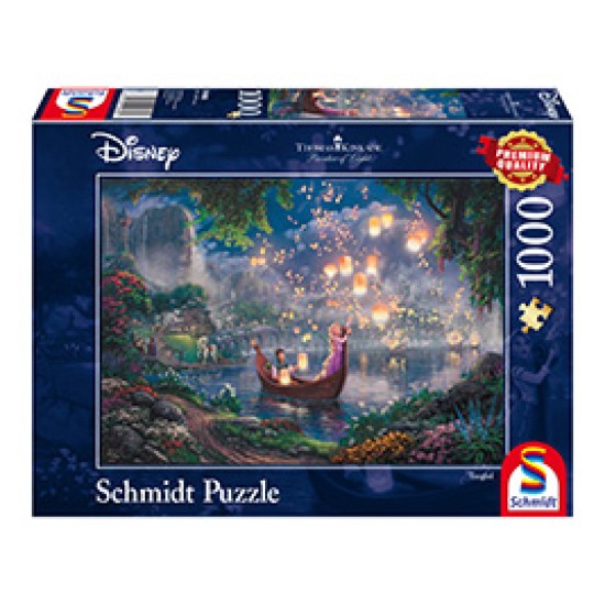 Thomas Kinkade Disney Tangled Puzzle 1000 pcs