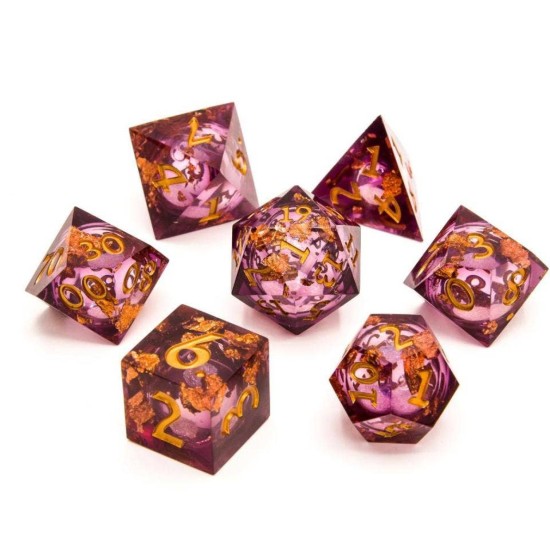 TTD Summer Wine Liquid Core Dice 7 Piece Set